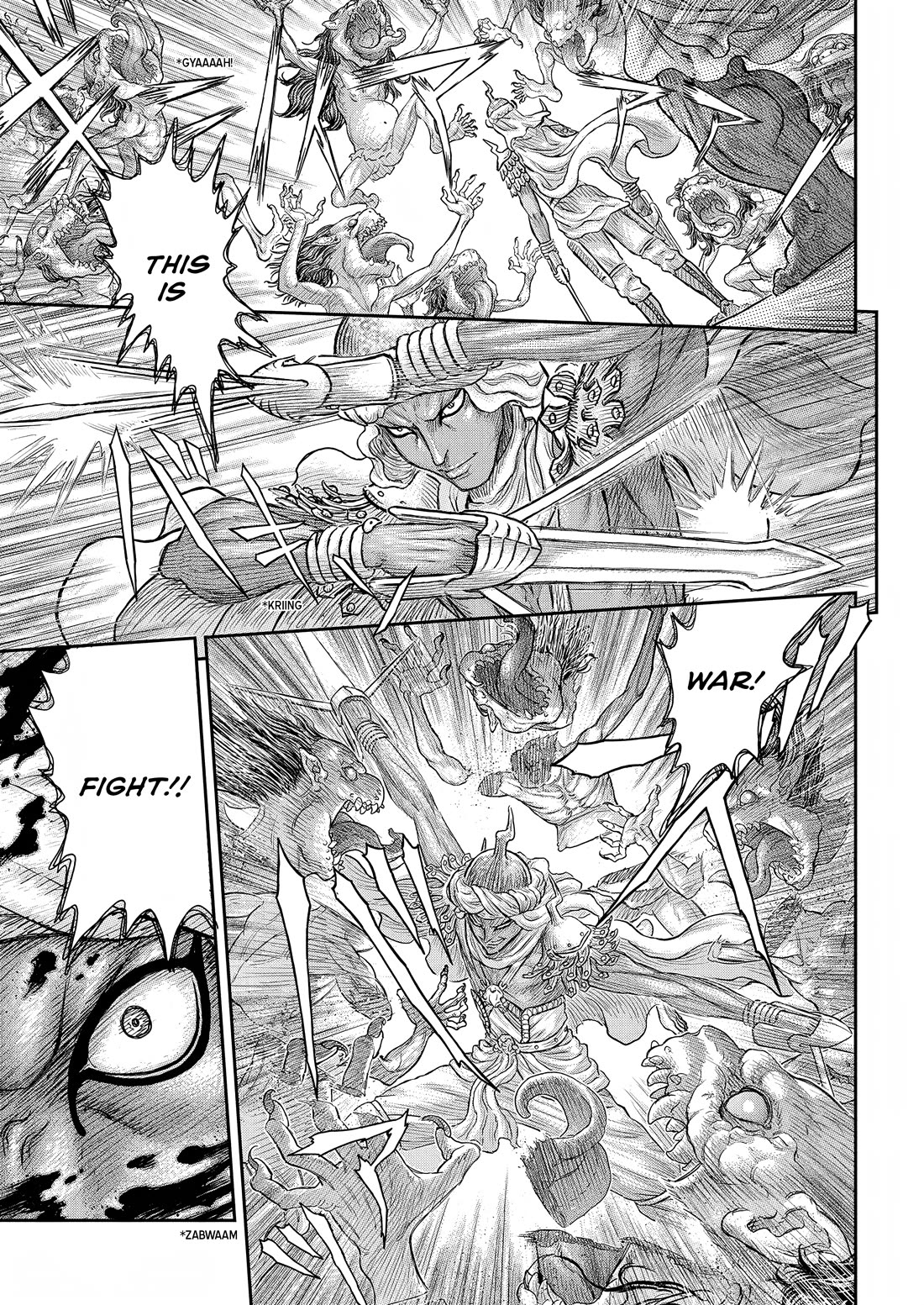 Berserk manga, chapter 379, page 16 of 23