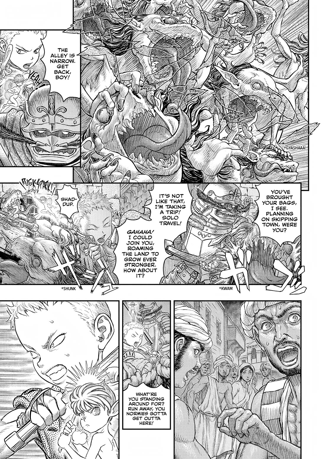 Berserk manga, chapter 379, page 6 of 23