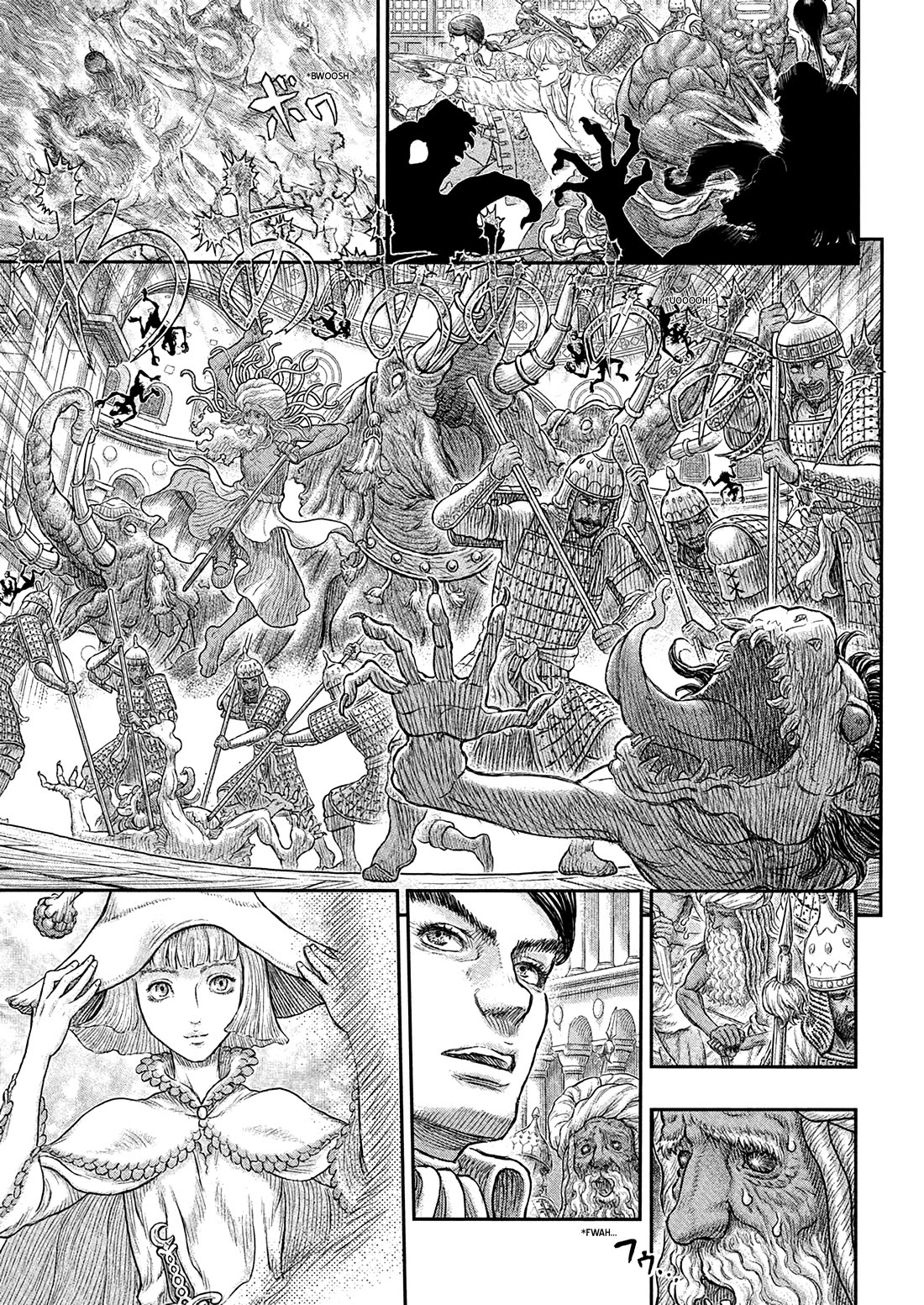 Berserk manga, chapter 380, page 2 of 21