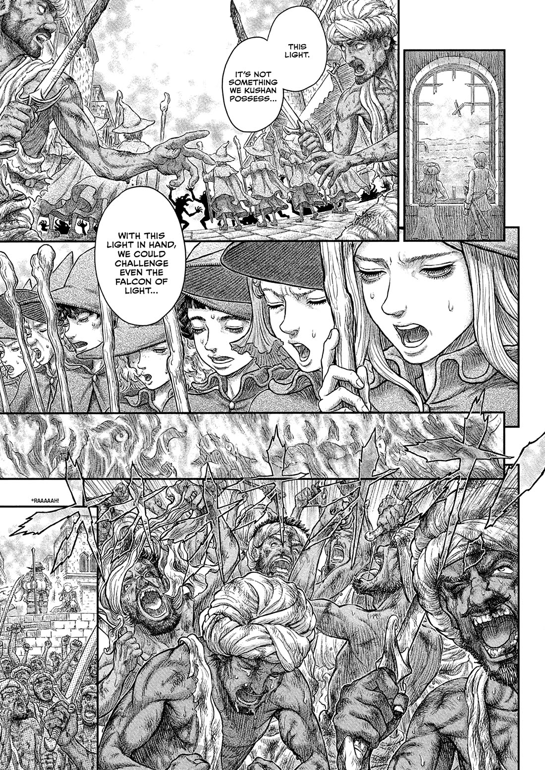 Berserk manga, chapter 380, page 4 of 21