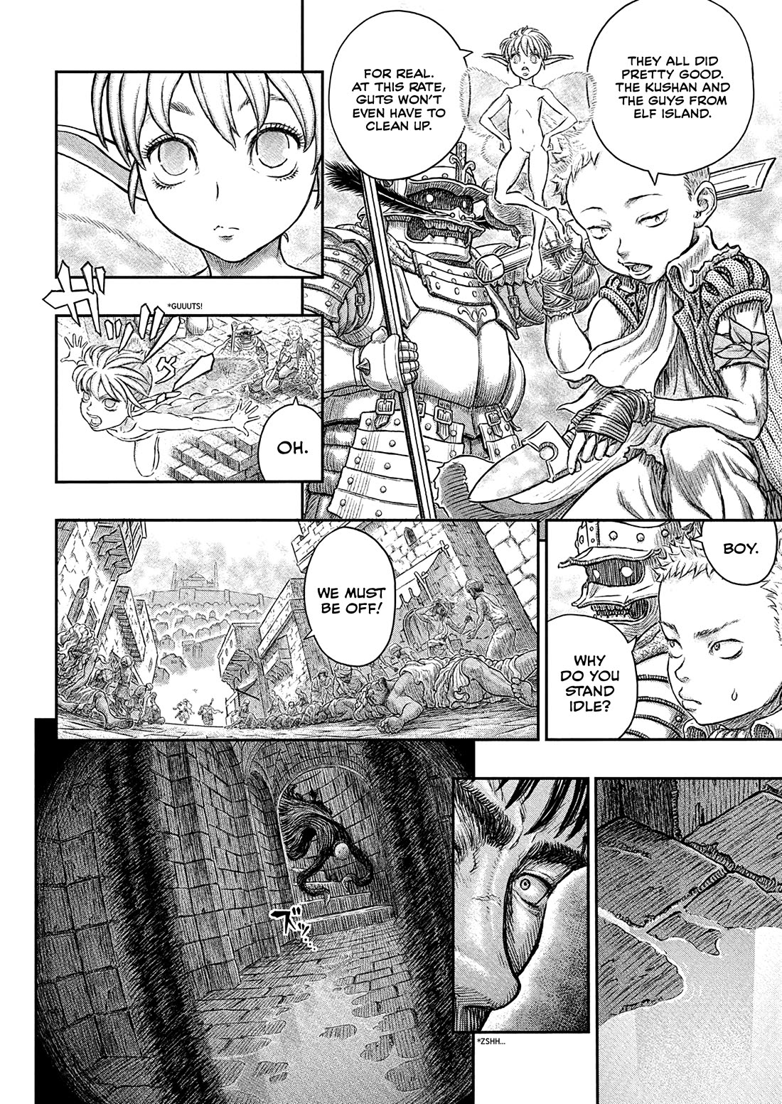 Berserk manga, chapter 380, page 5 of 21