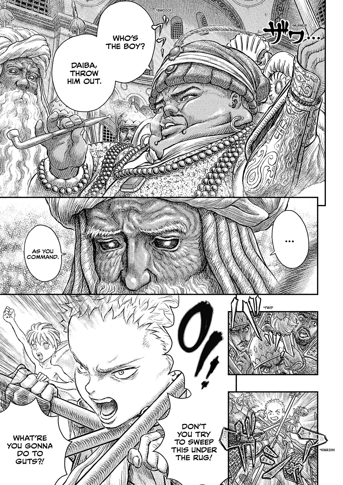 Berserk Chapter 381 page 12 - Chapter 381: A Crescent Moon Shines on the Exile's Back