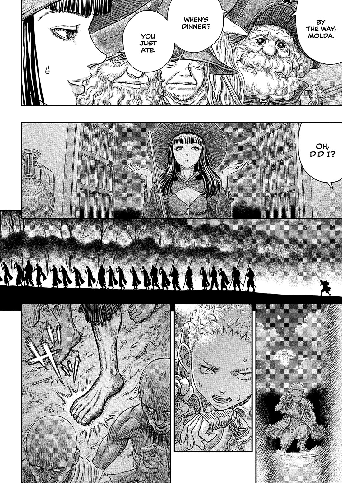 Berserk Chapter 381 page 21 - Chapter 381: A Crescent Moon Shines on the Exile's Back