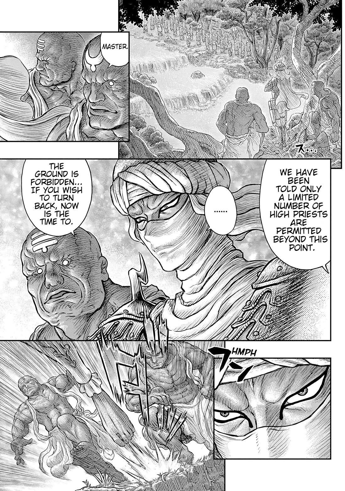 Berserk manga, chapter 382, page 5 of 22