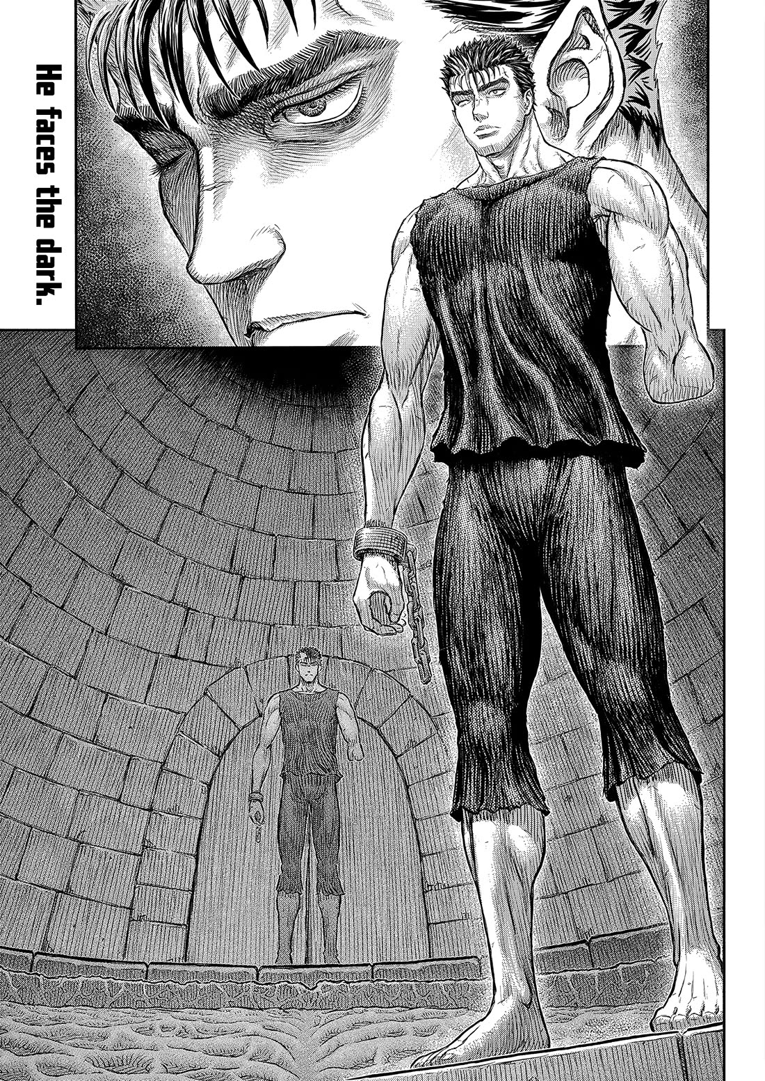 Berserk manga, chapter 383, page 2 of 24