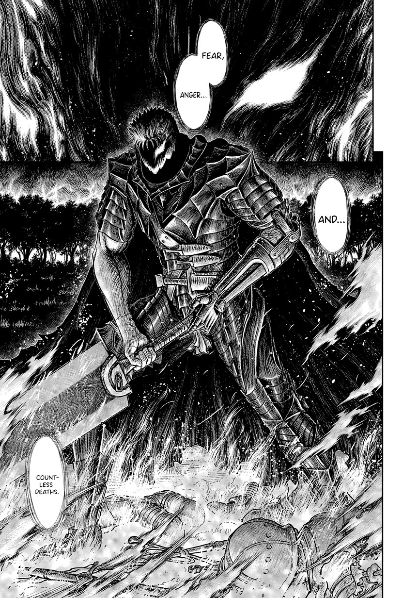 Berserk manga, chapter 384, page 8 of 26