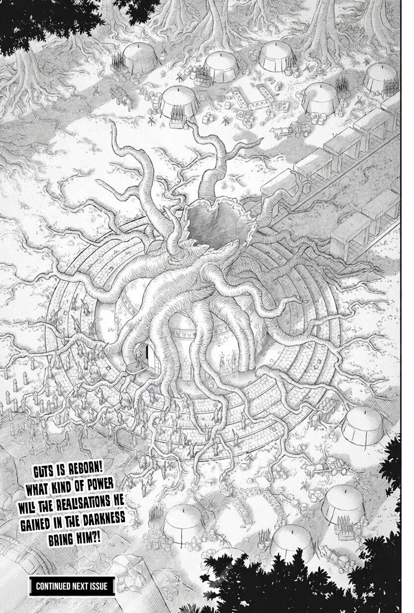 Berserk manga, chapter 385, page 22 of 24