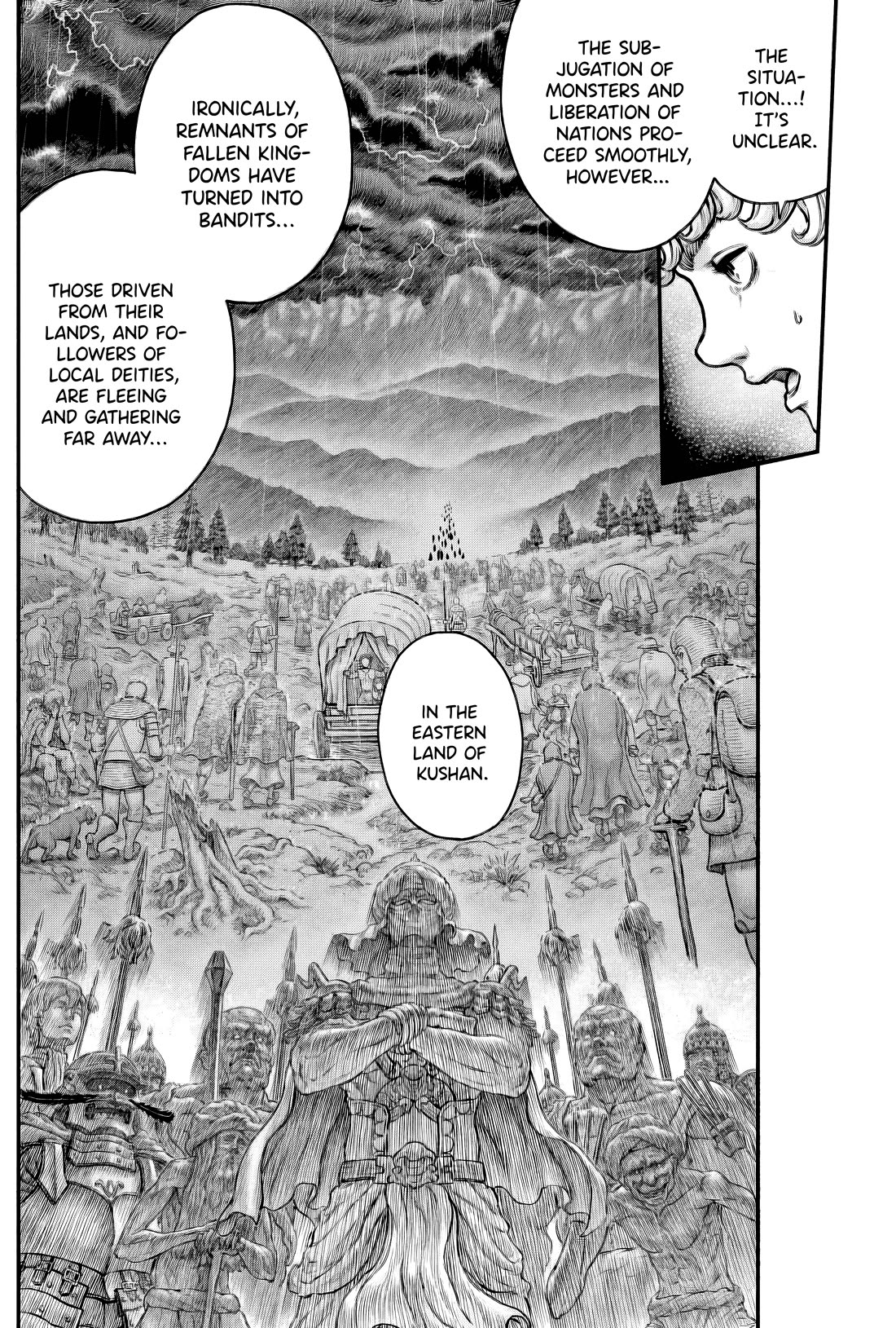 Berserk manga, chapter 386, page 10 of 25