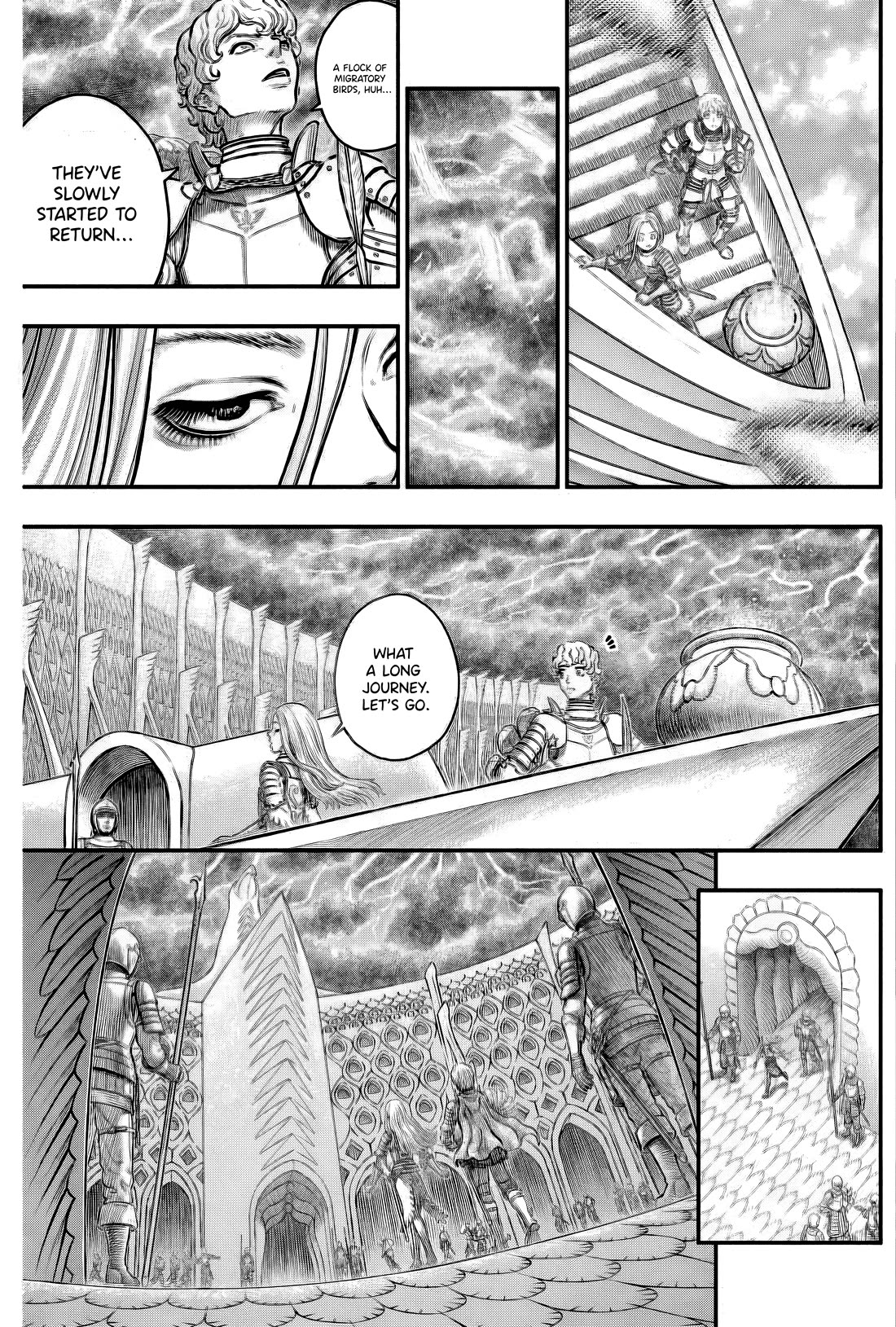 Berserk manga, chapter 386, page 7 of 25
