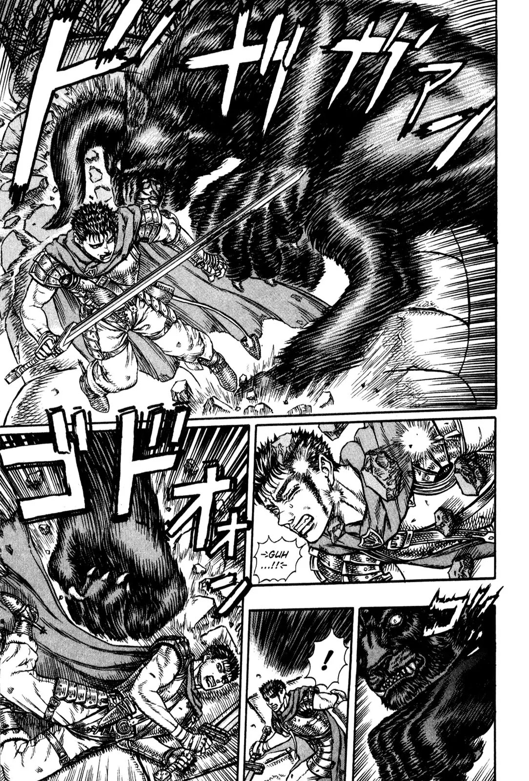 Berserk manga, chapter 4, page 8 of 20