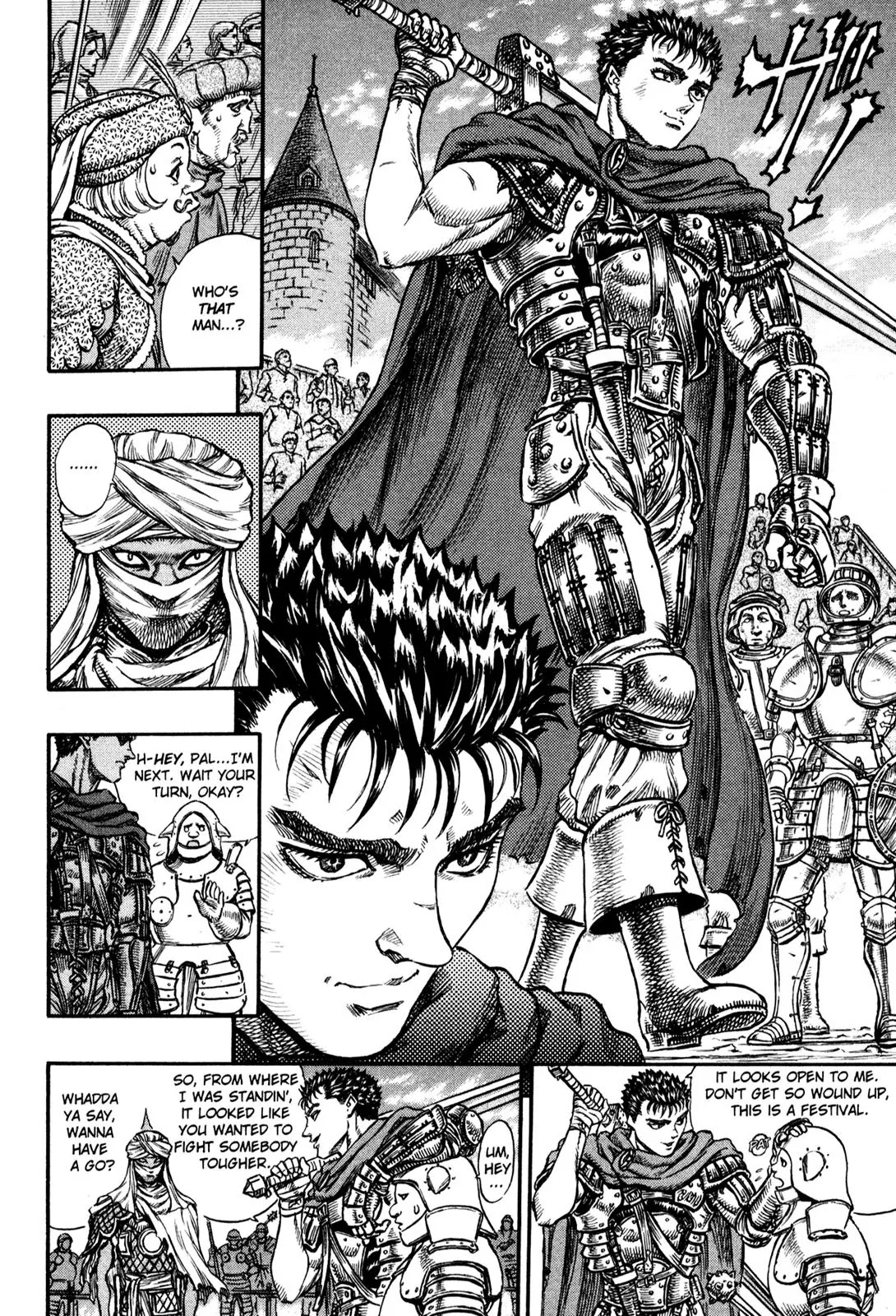 Berserk Chapter 41 page 10 - Chapter 41: Arms Tournament