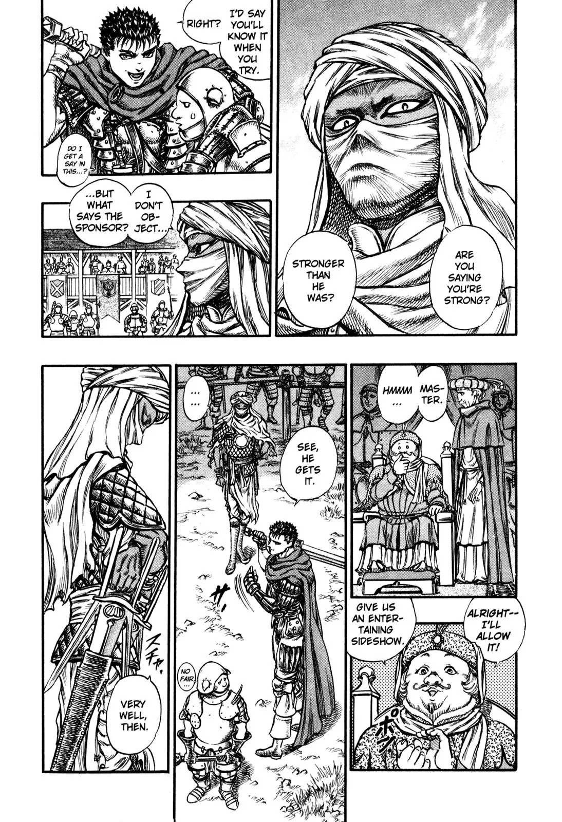 Berserk Chapter 41 page 11 - Chapter 41: Arms Tournament