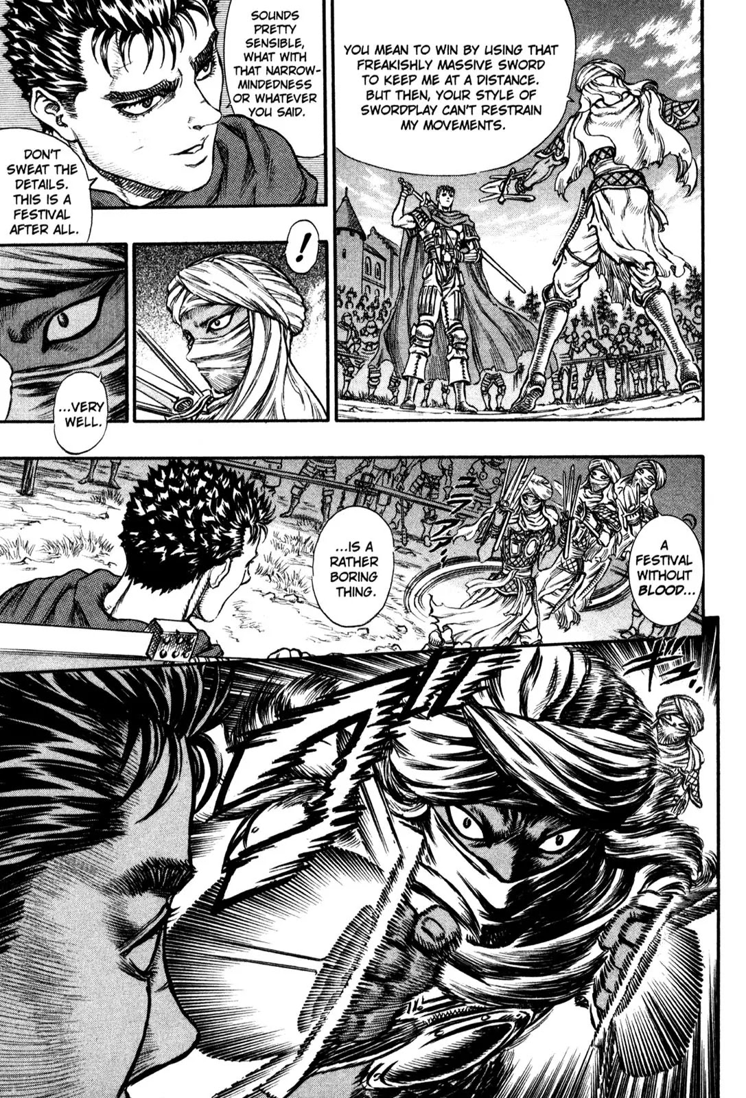 Berserk Chapter 41 page 13 - Chapter 41: Arms Tournament