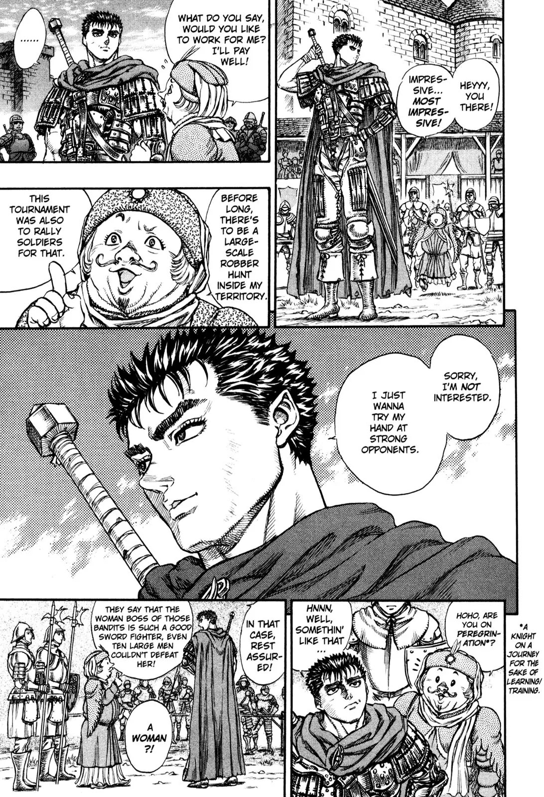 Berserk Chapter 41 page 19 - Chapter 41: Arms Tournament