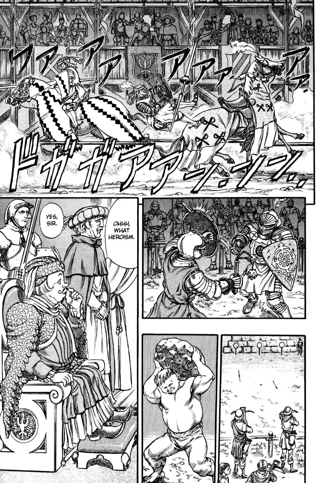 Berserk Chapter 41 page 3 - Chapter 41: Arms Tournament