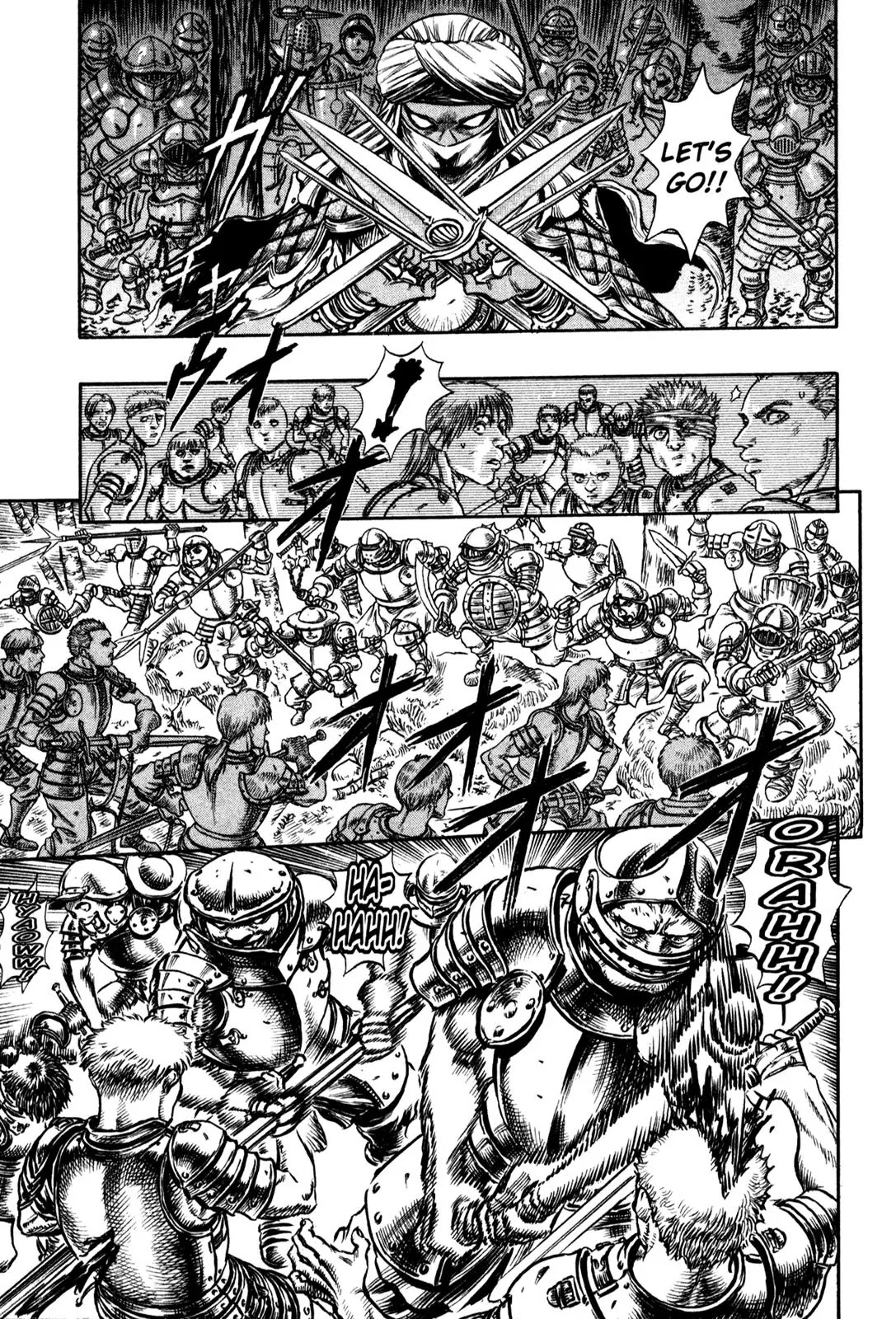 Berserk manga, chapter 42, page 12 of 21