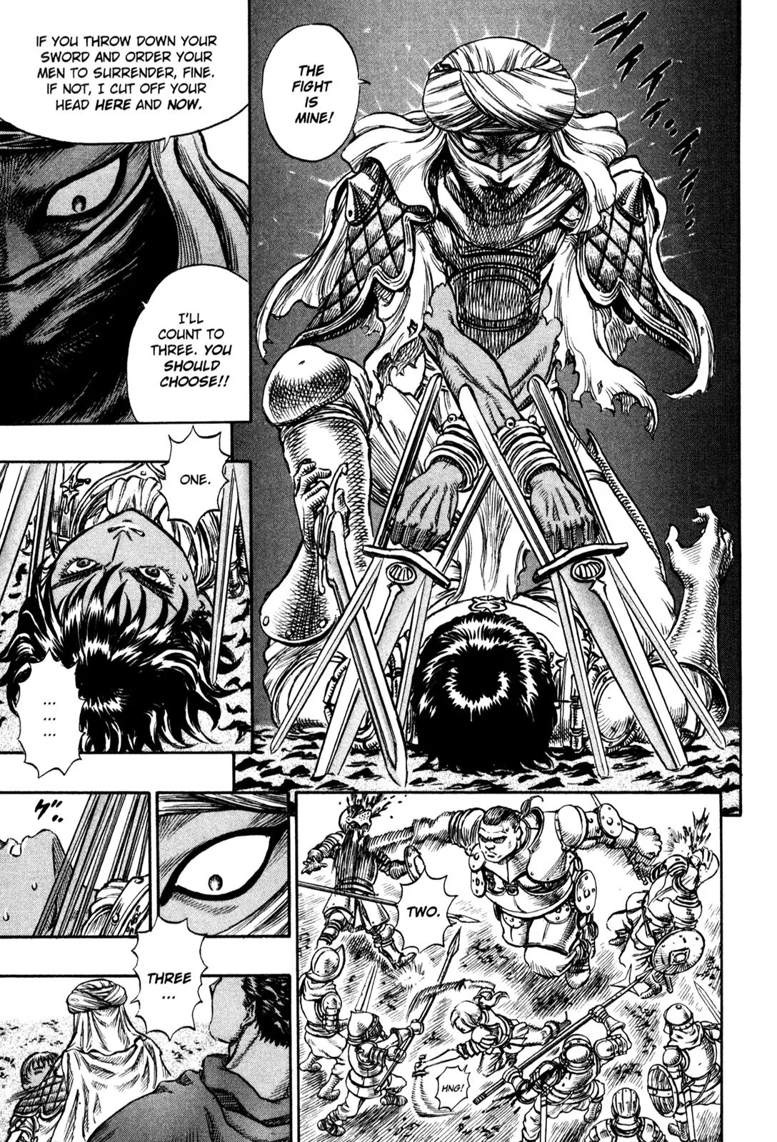 Berserk manga, chapter 42, page 18 of 21