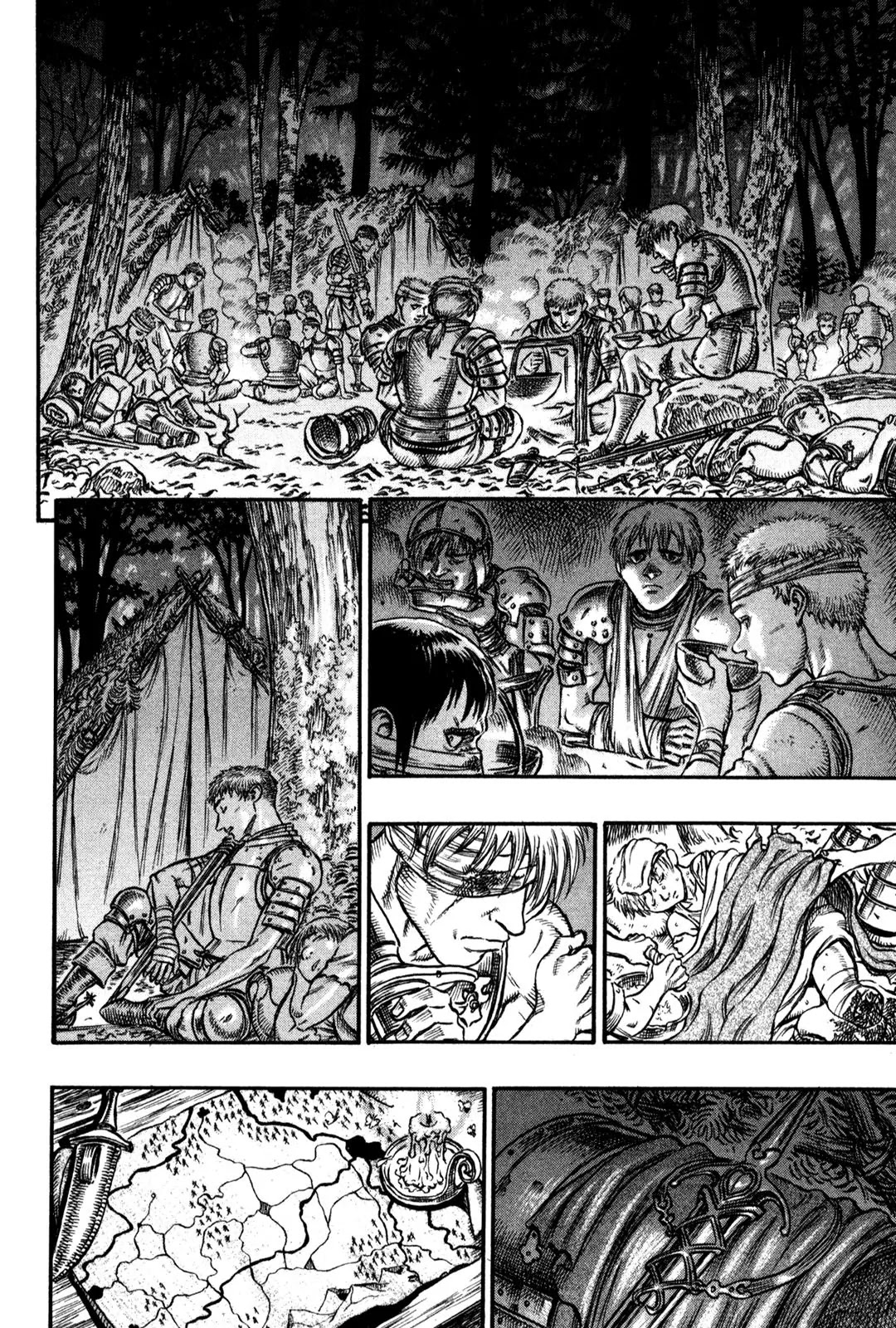 Berserk manga, chapter 42, page 3 of 21