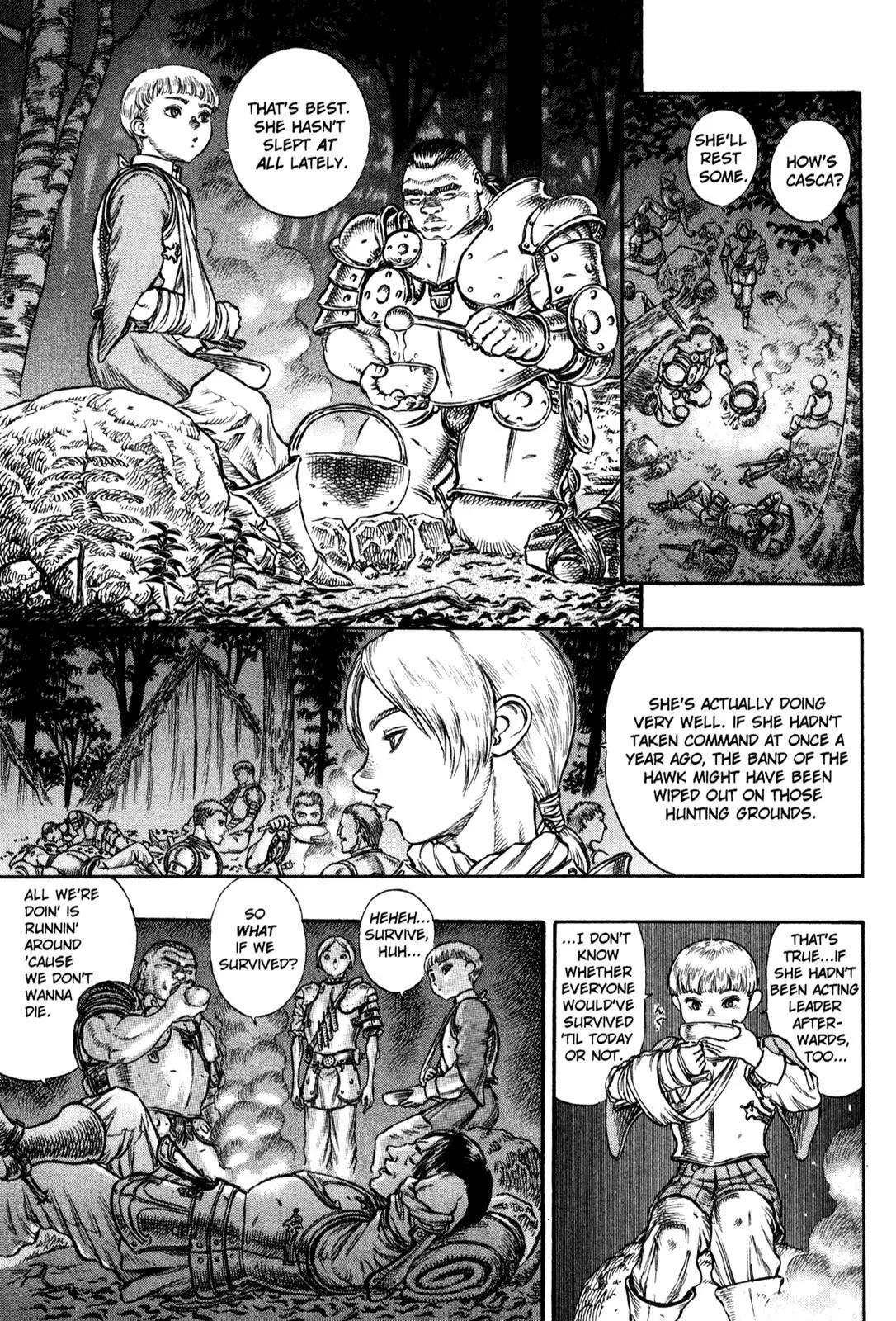 Berserk manga, chapter 42, page 8 of 21