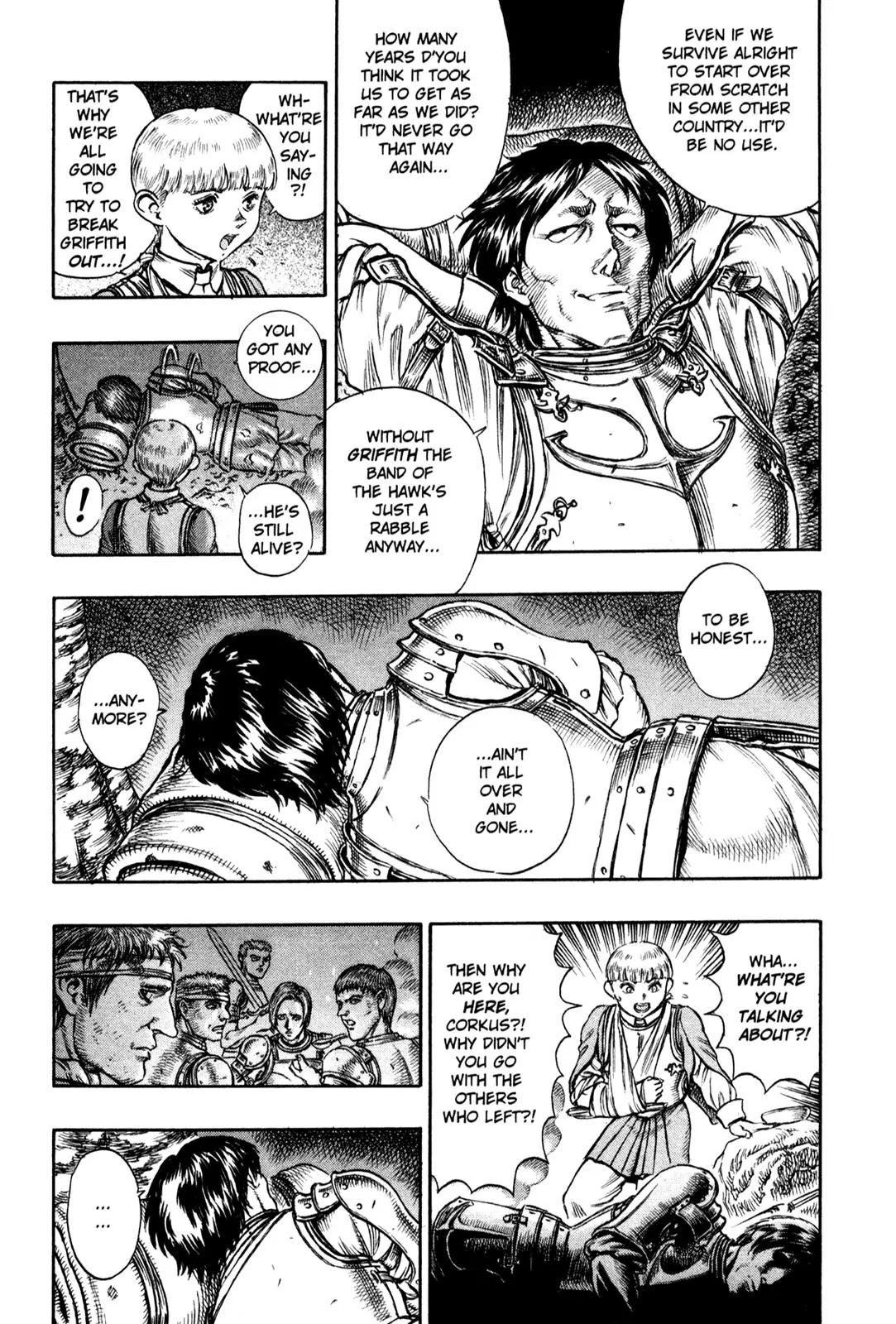 Berserk manga, chapter 42, page 9 of 21