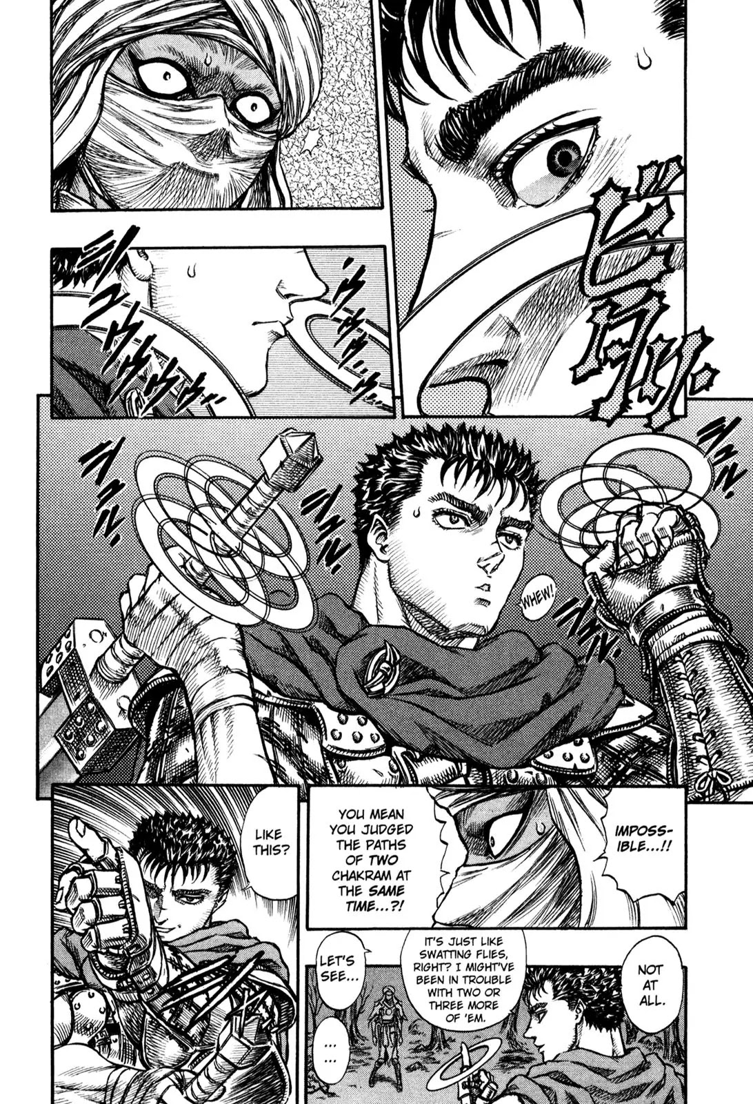 Berserk manga, chapter 43, page 8 of 22