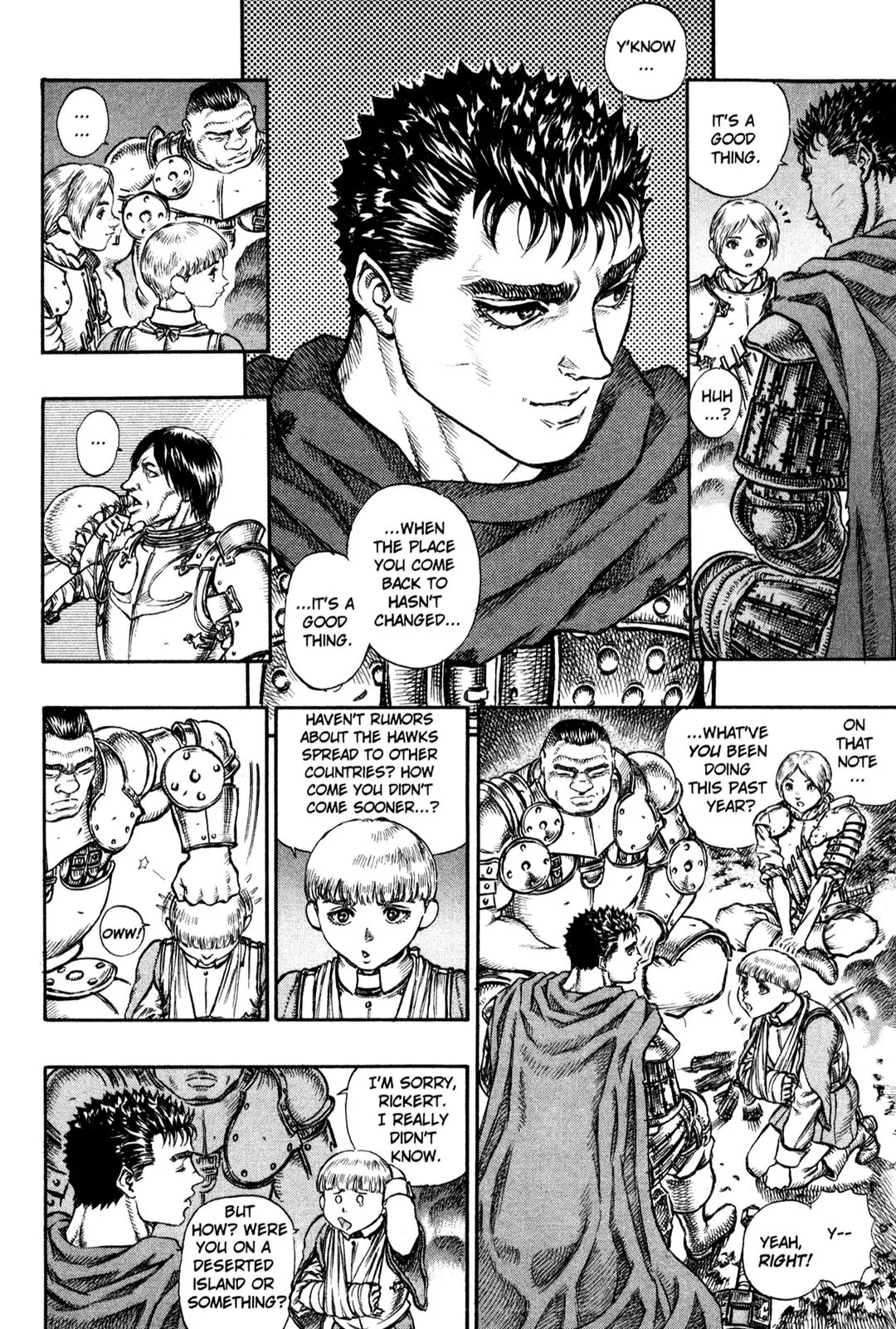 Berserk manga, chapter 44, page 12 of 20
