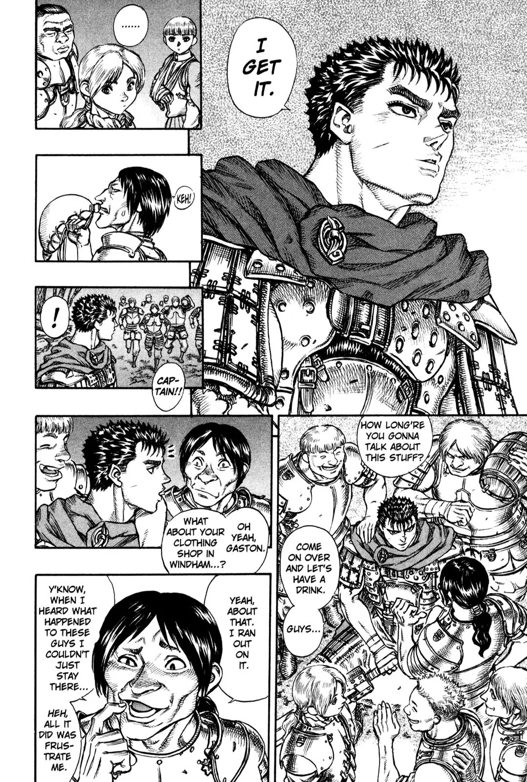 Berserk manga, chapter 44, page 16 of 20