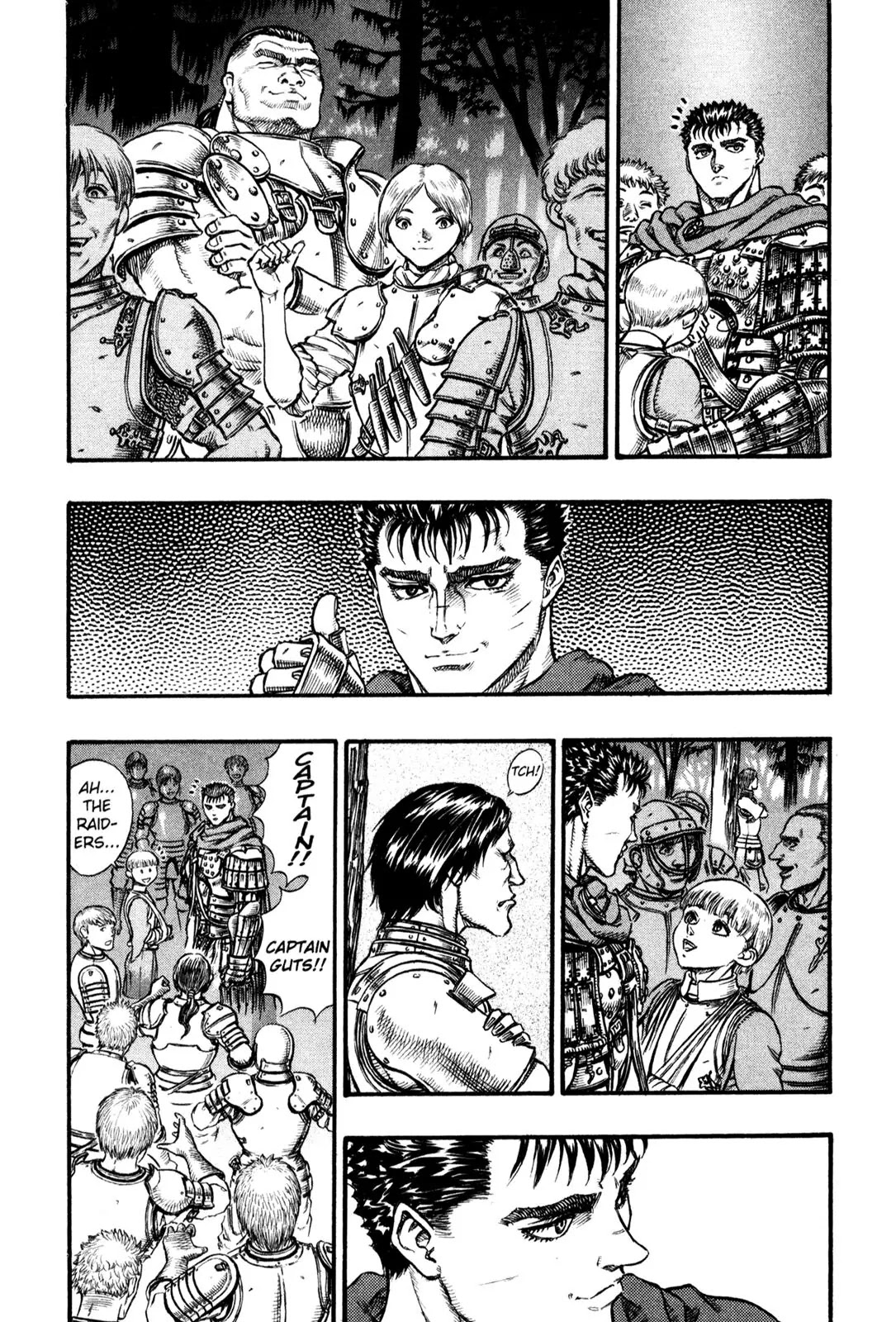 Berserk manga, chapter 44, page 3 of 20