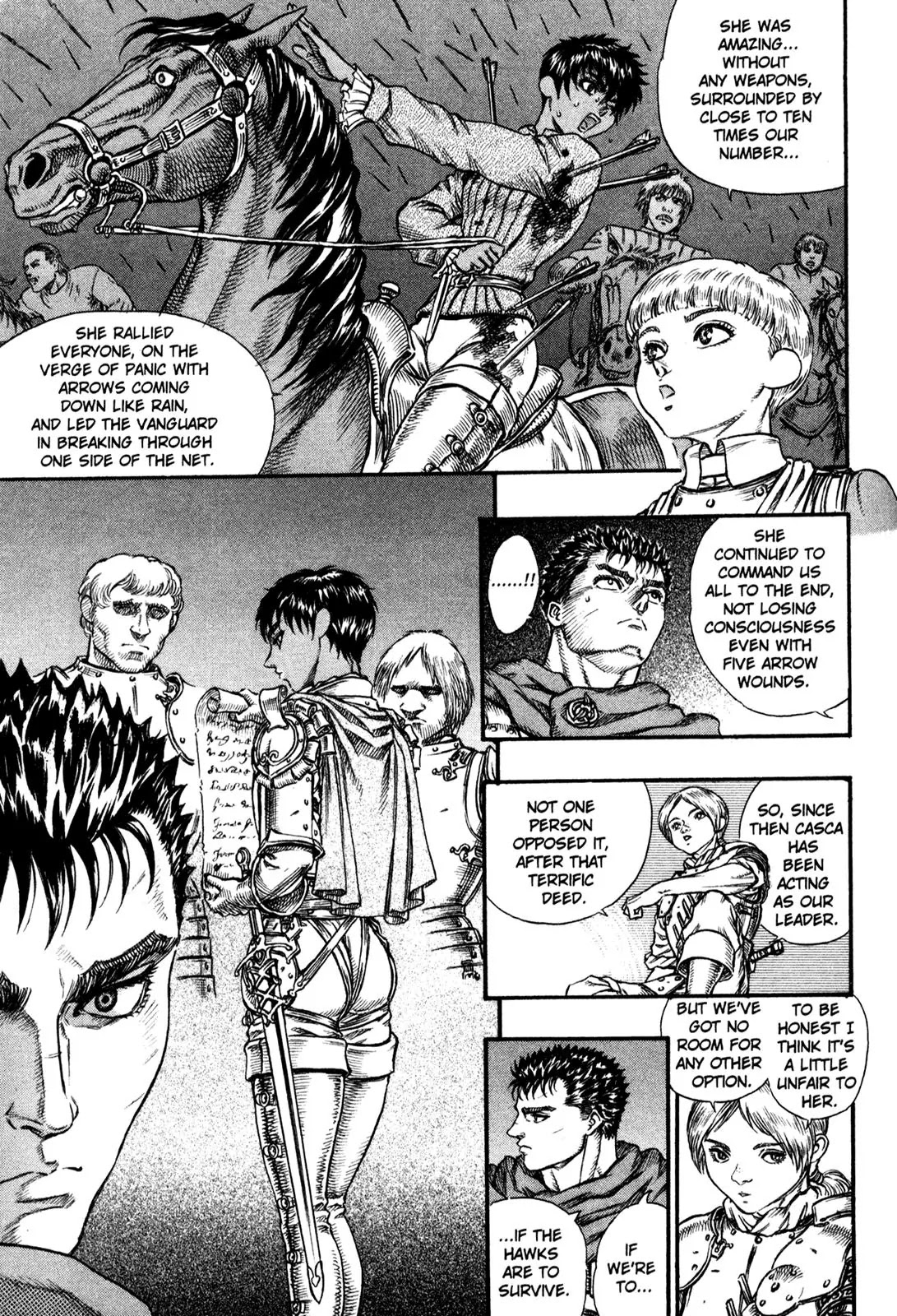 Berserk manga, chapter 44, page 9 of 20