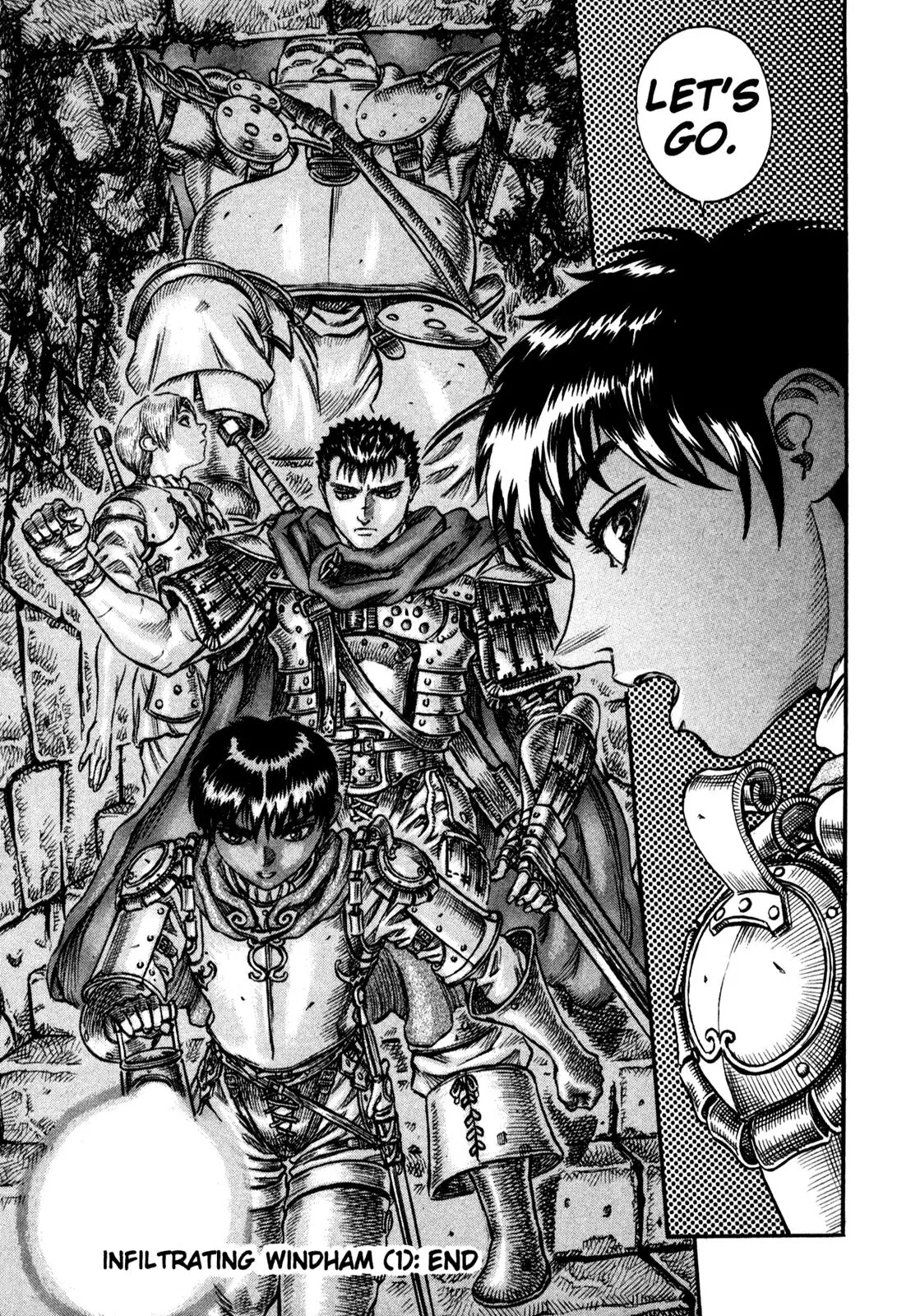 Berserk manga, chapter 49, page 22 of 23