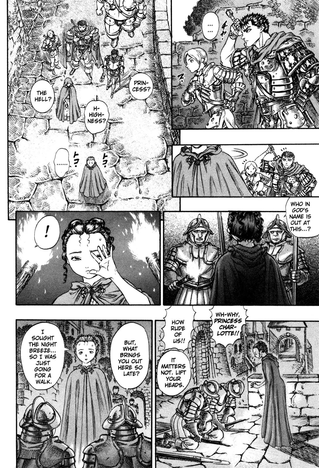 Berserk manga, chapter 50, page 14 of 20