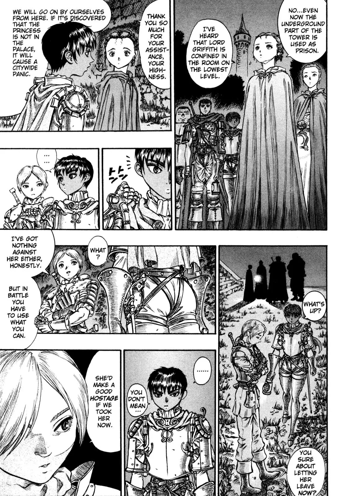 Berserk manga, chapter 50, page 19 of 20