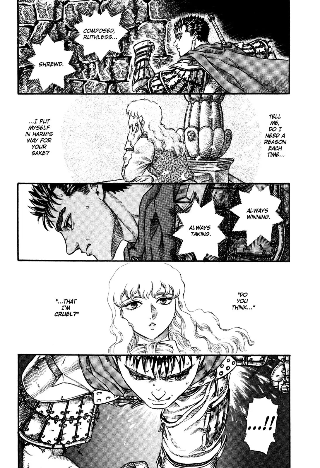 Berserk manga, chapter 50, page 4 of 20