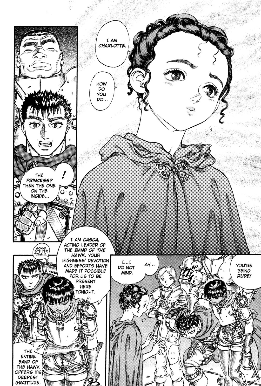 Berserk manga, chapter 50, page 8 of 20