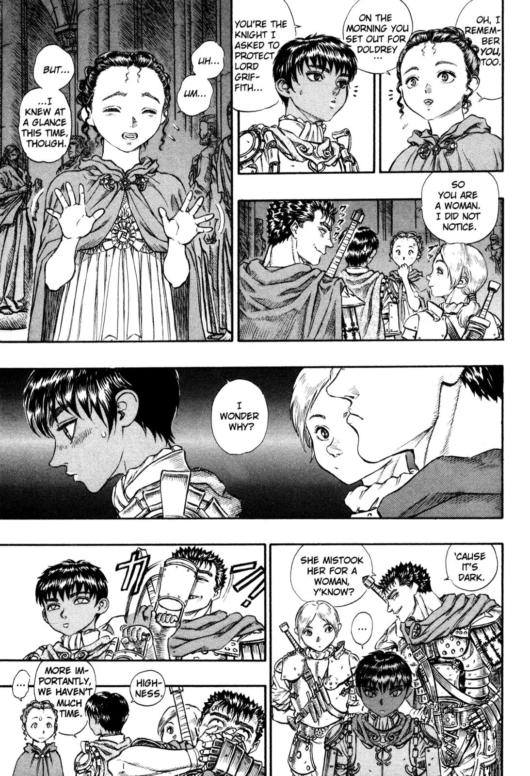 Berserk manga, chapter 50, page 9 of 20