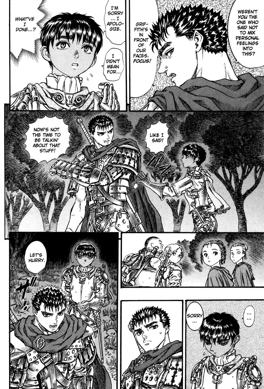 Berserk manga, chapter 51, page 12 of 21