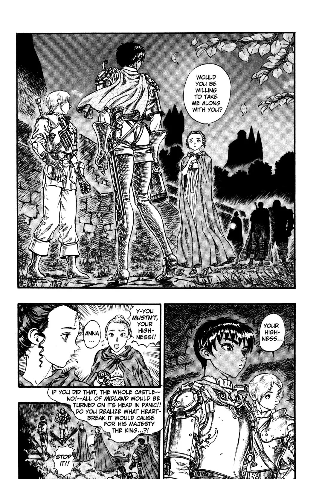 Berserk manga, chapter 51, page 2 of 21