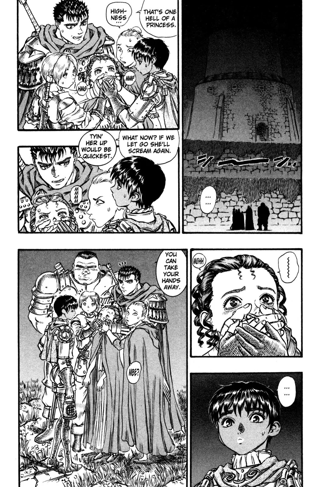 Berserk manga, chapter 51, page 8 of 21
