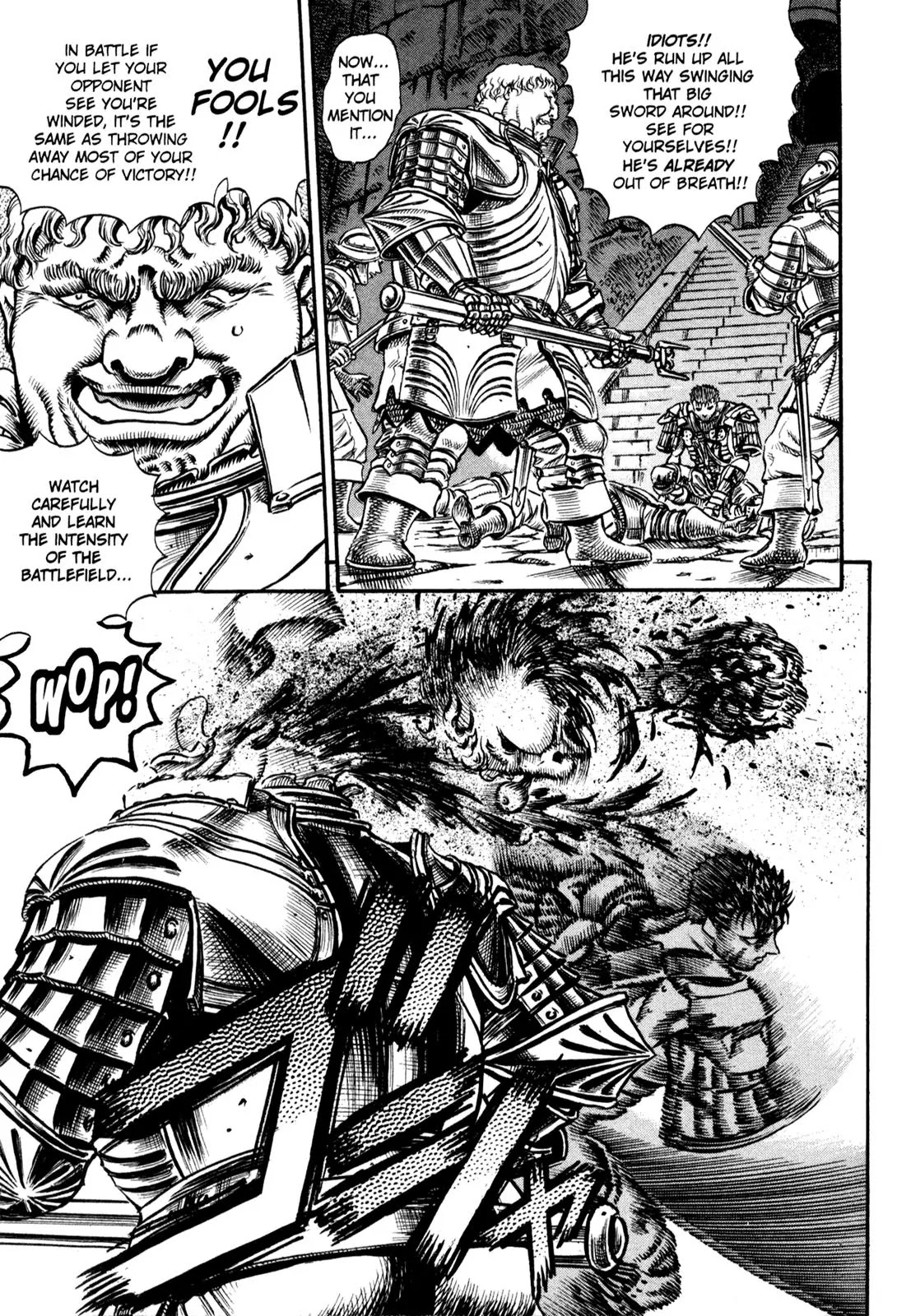 Berserk manga, chapter 55, page 12 of 18