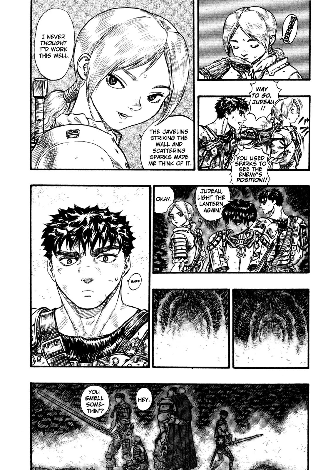 Berserk manga, chapter 58, page 3 of 21