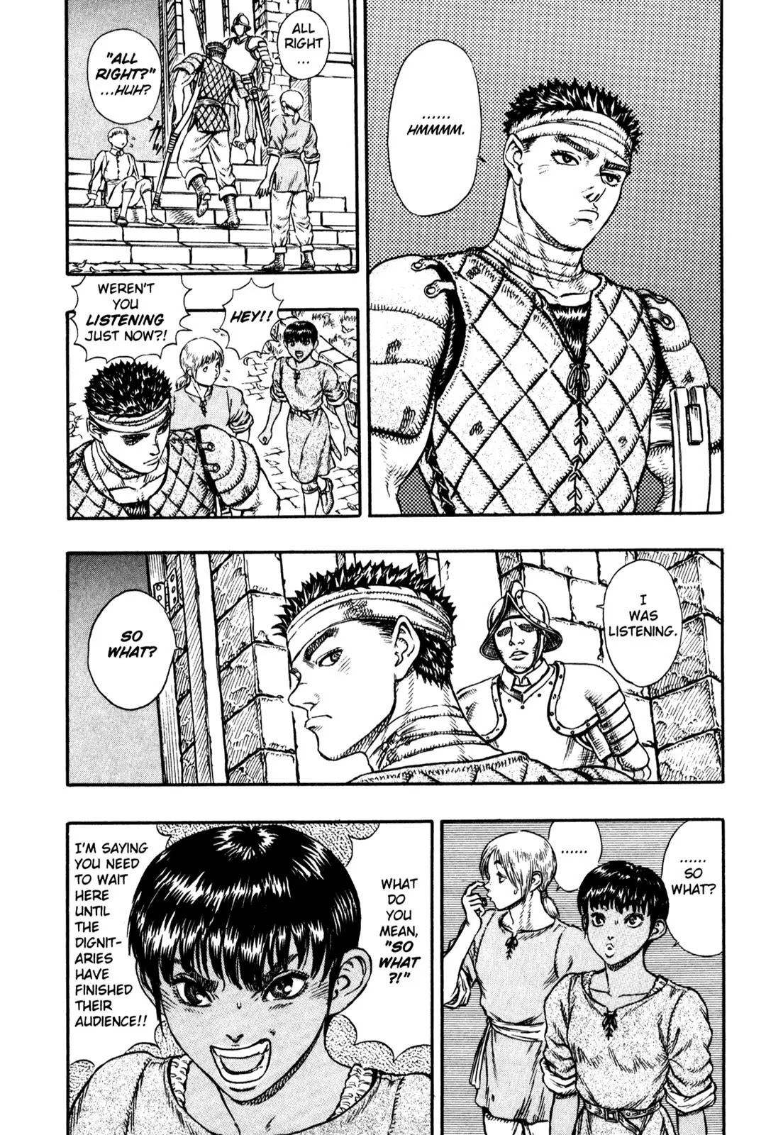 Berserk Chapter 6 page 10 - Chapter 6: Master of the Sword (1)