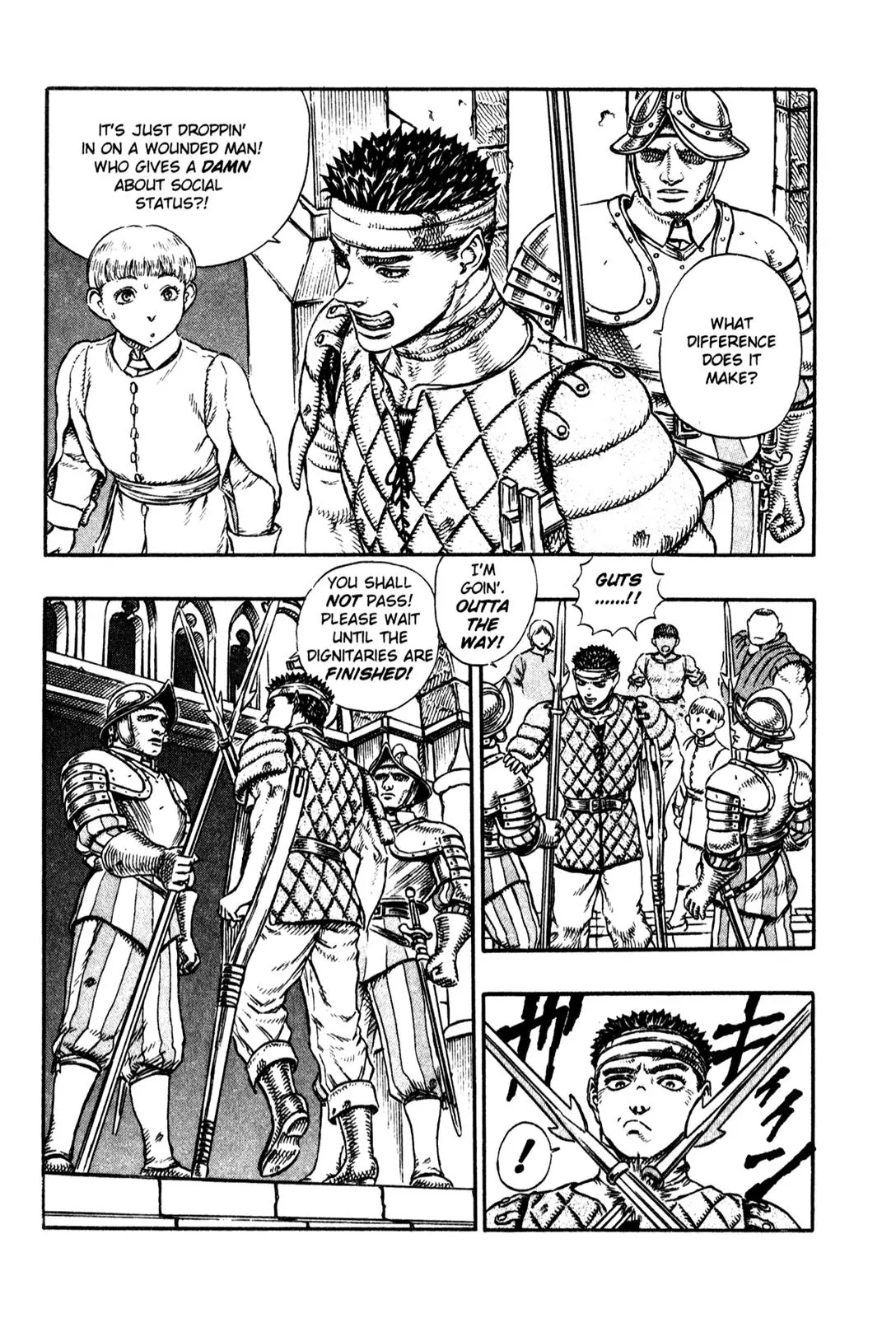 Berserk Chapter 6 page 11 - Chapter 6: Master of the Sword (1)