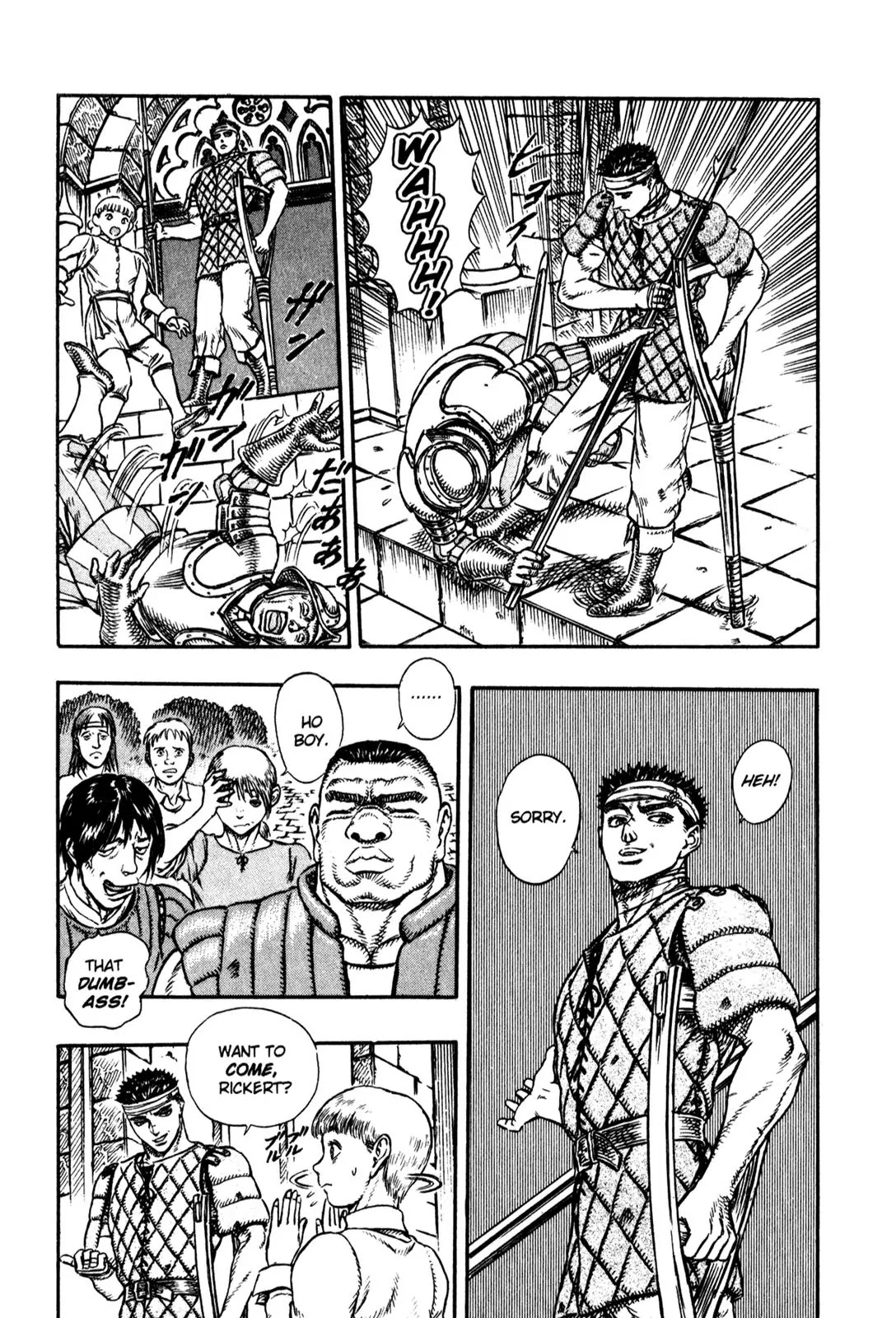 Berserk Chapter 6 page 13 - Chapter 6: Master of the Sword (1)