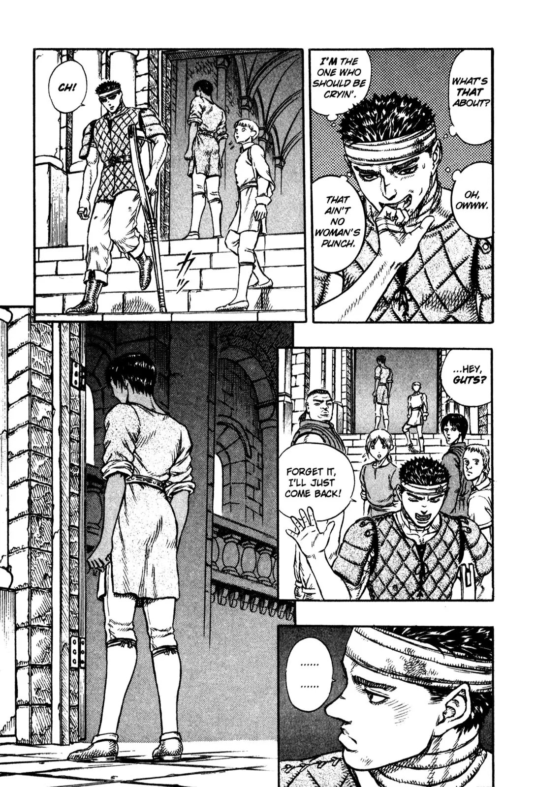 Berserk Chapter 6 page 17 - Chapter 6: Master of the Sword (1)