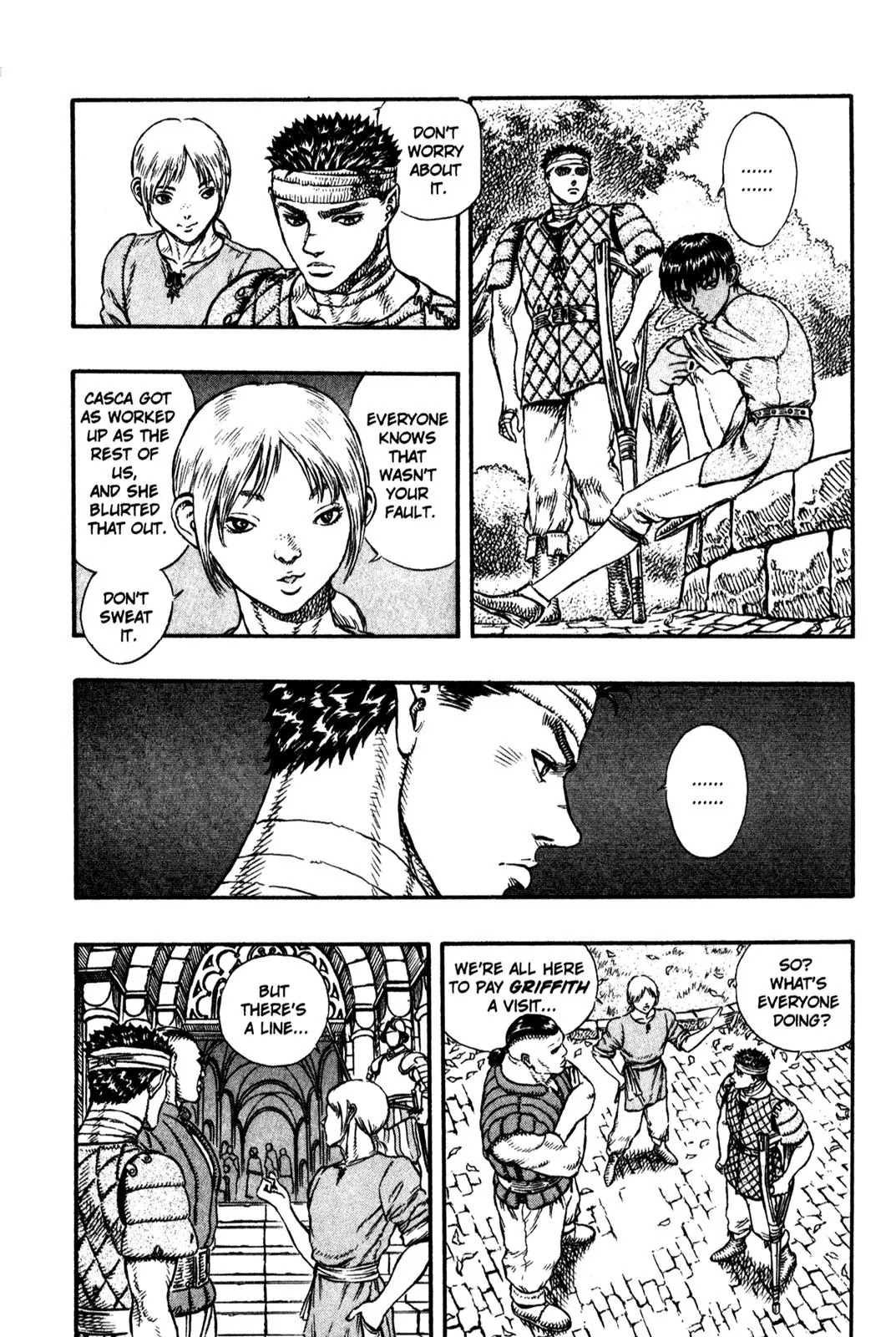 Berserk Chapter 6 page 8 - Chapter 6: Master of the Sword (1)
