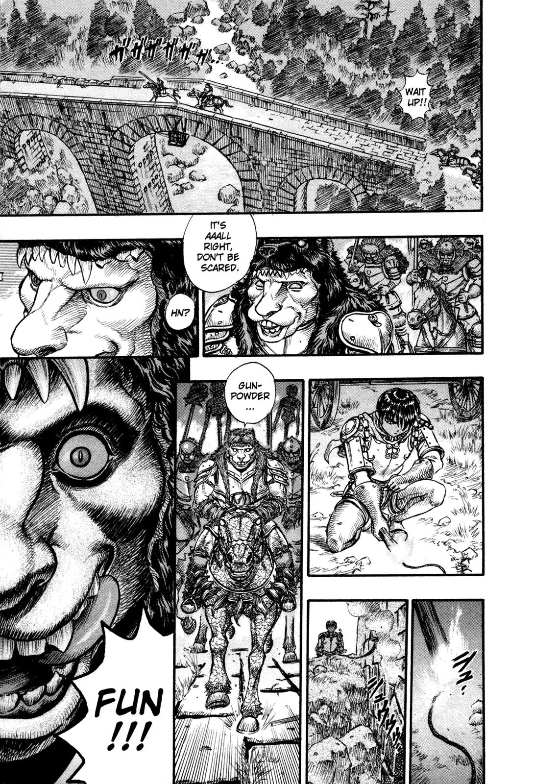 Berserk manga, chapter 60, page 18 of 19