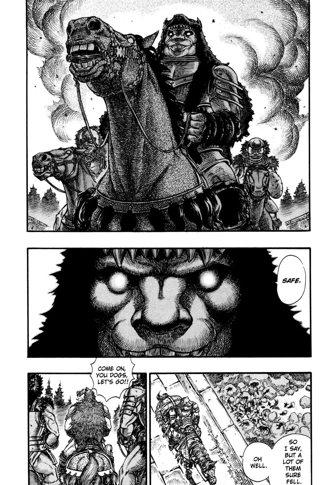 Berserk Chapter 61 page 3 - Chapter 61: Devil Dogs (3)