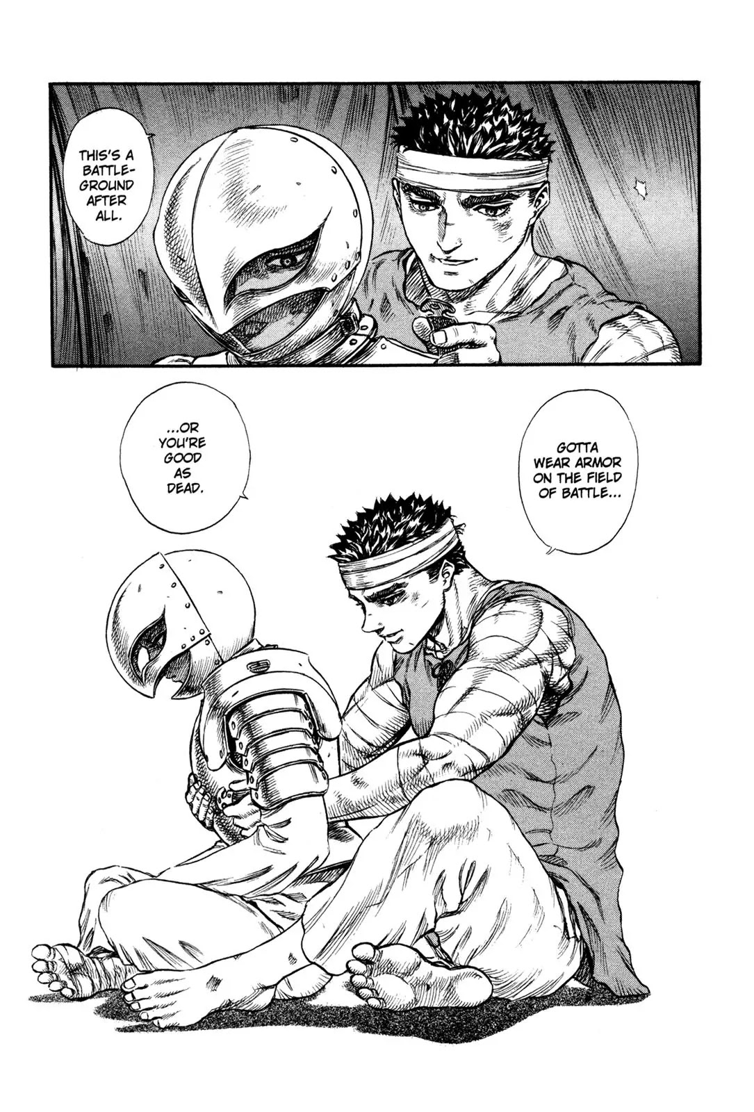 Berserk manga, chapter 67, page 19 of 20