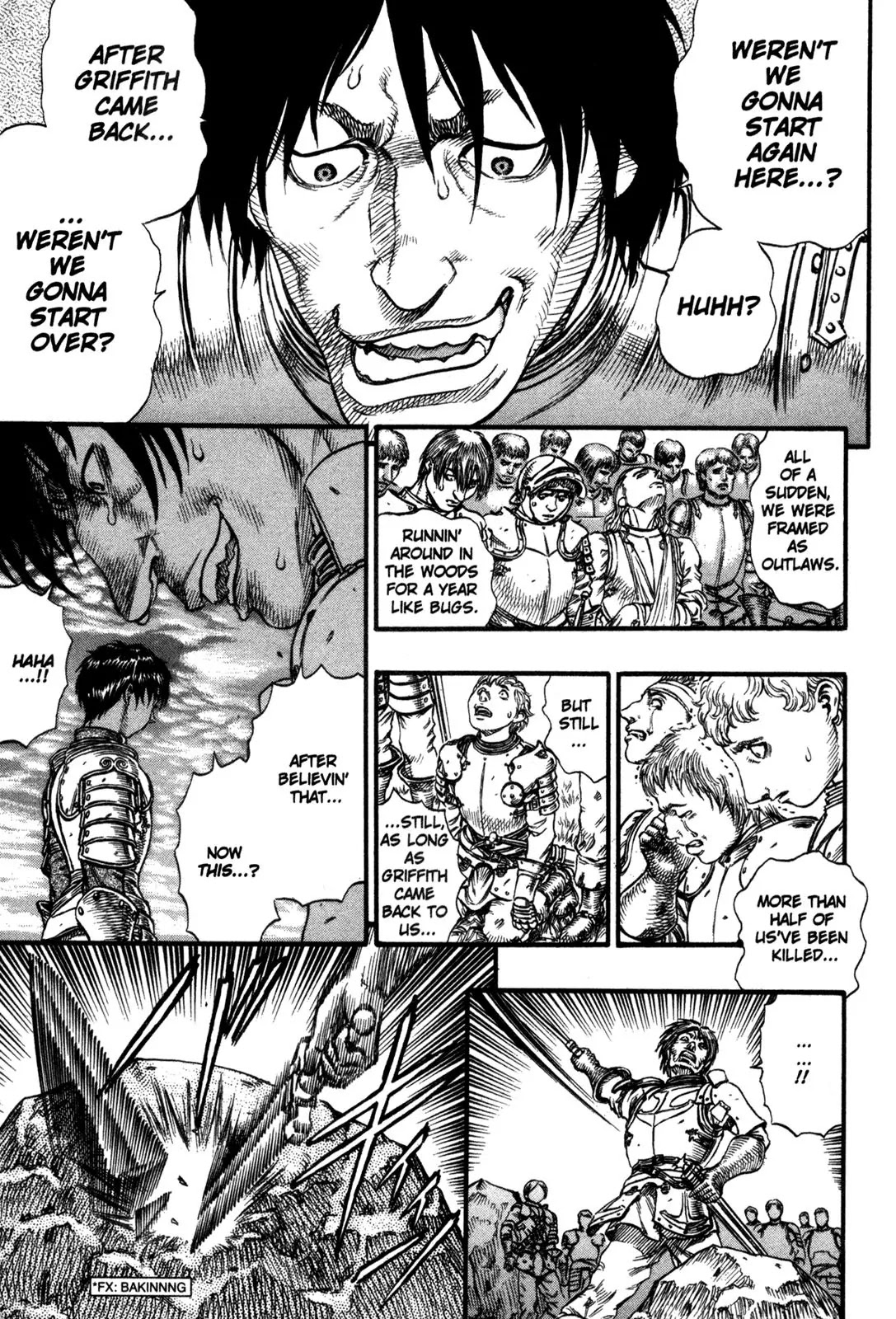 Berserk manga, chapter 70, page 11 of 23