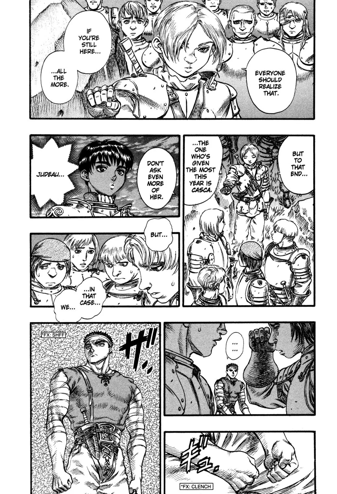 Berserk manga, chapter 70, page 16 of 23
